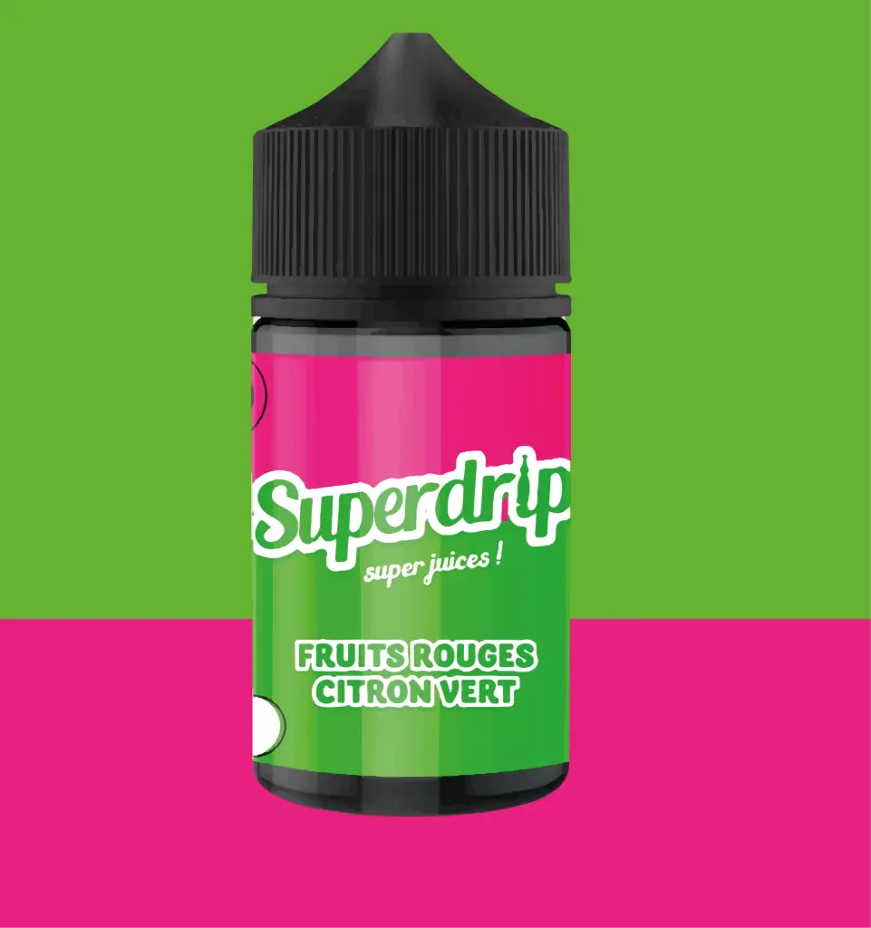 [rouges citron superdrip] SUPERDRIP FV Fruits Rouges Citron Vert 50ml