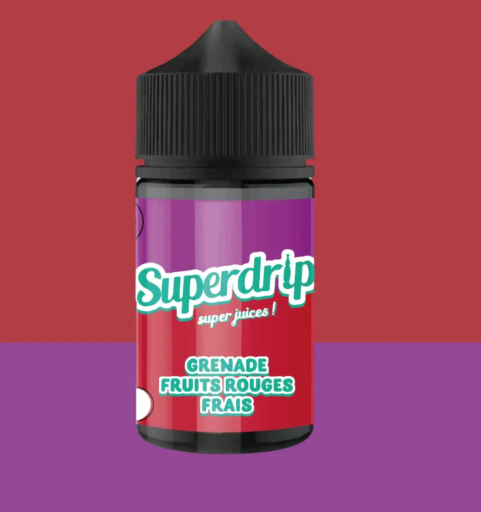 [grenade rouges superdrip] SUPERDRIP FV Grenade Fruits Rouges frais 50ml