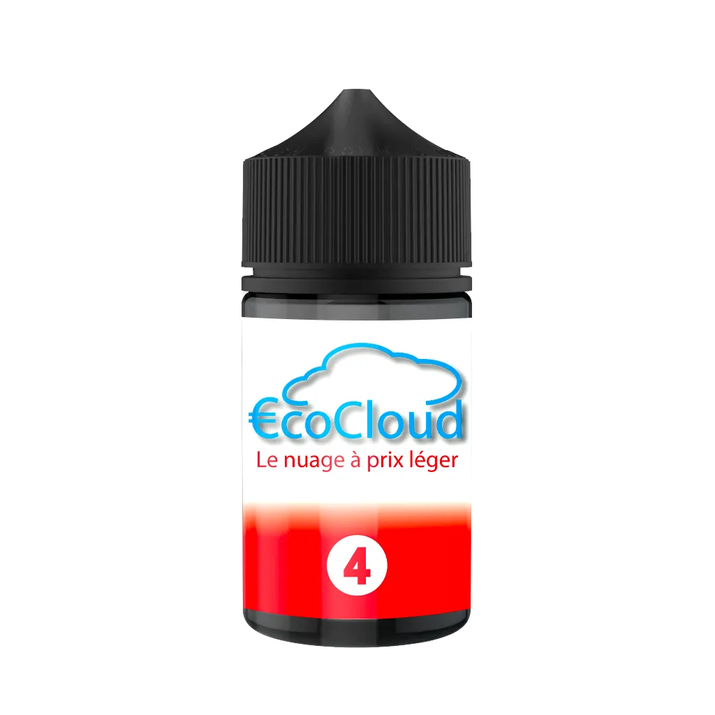 [eco fraise superdrip] ECOCLOUD Fraise 50ml