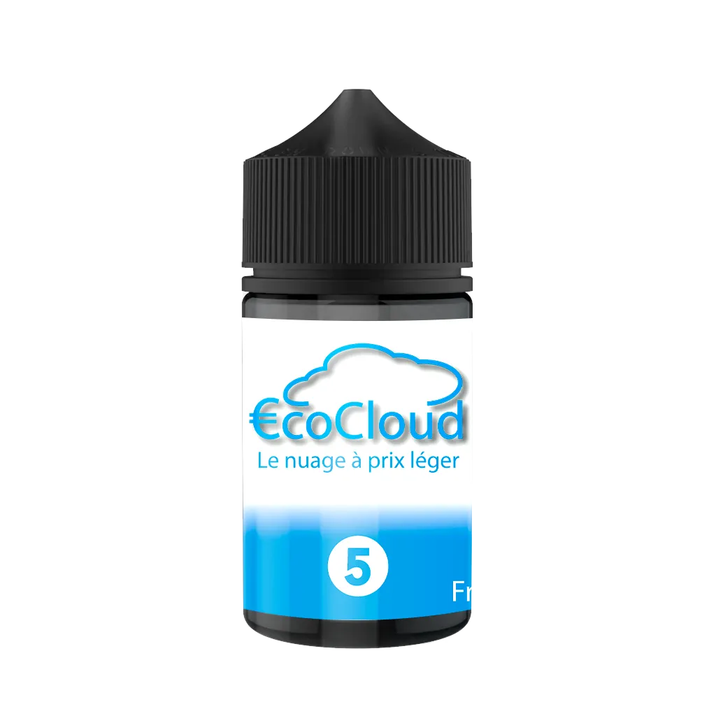 [eco framboise superdrip] ECOCLOUD Framboise bleue 50ml
