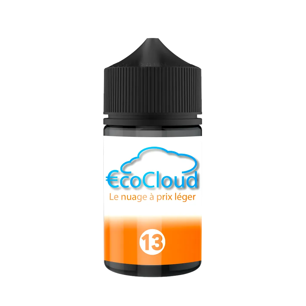 [eco peche abricot superdrip] ECOCLOUD Pêche abricot 50ml