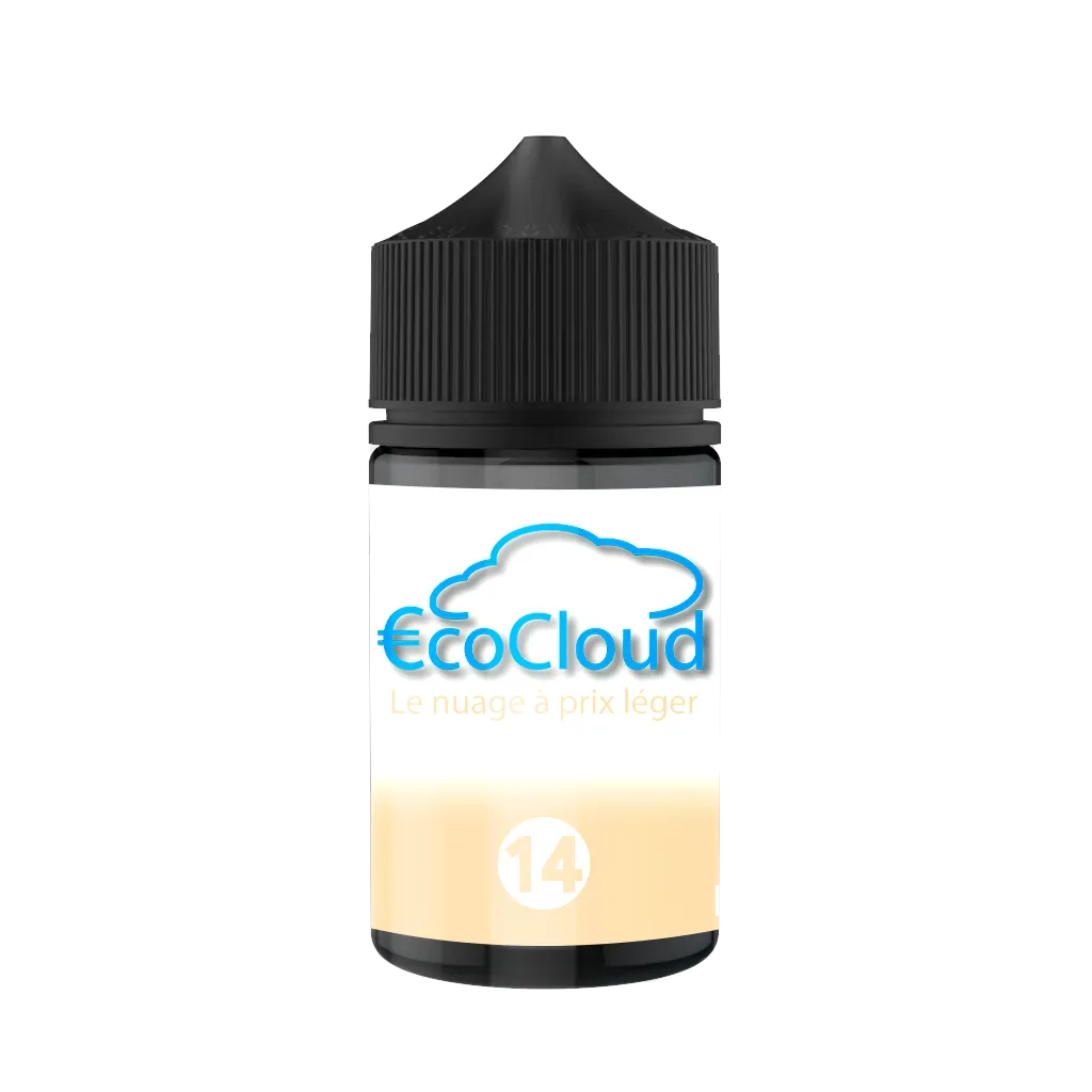 [eco peche passion superdrip] ECOCLOUD Pêche passion 50ml
